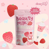 DEAR FACE
BEAUTY MILK - PREMIUM JAPANESE STRAWBERRY GLUTATHIONE DRINK