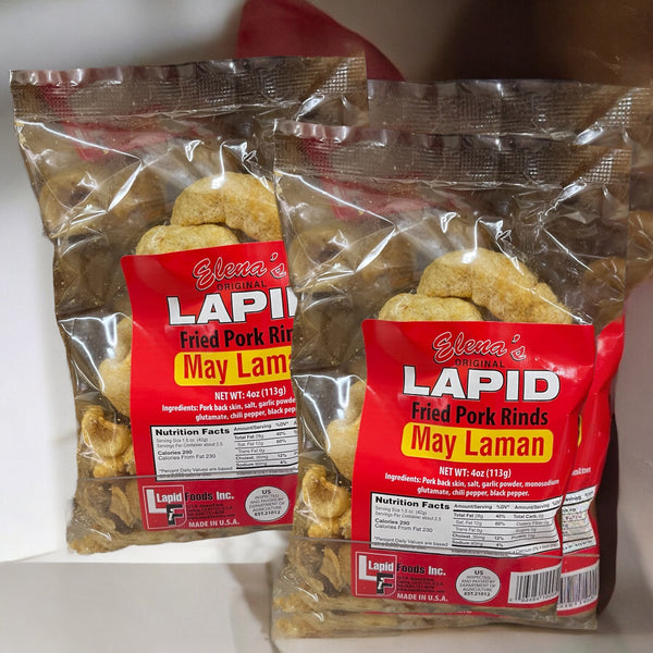 Lapid Chicharon | May Laman | Mini-May Laman | 71g or 113g