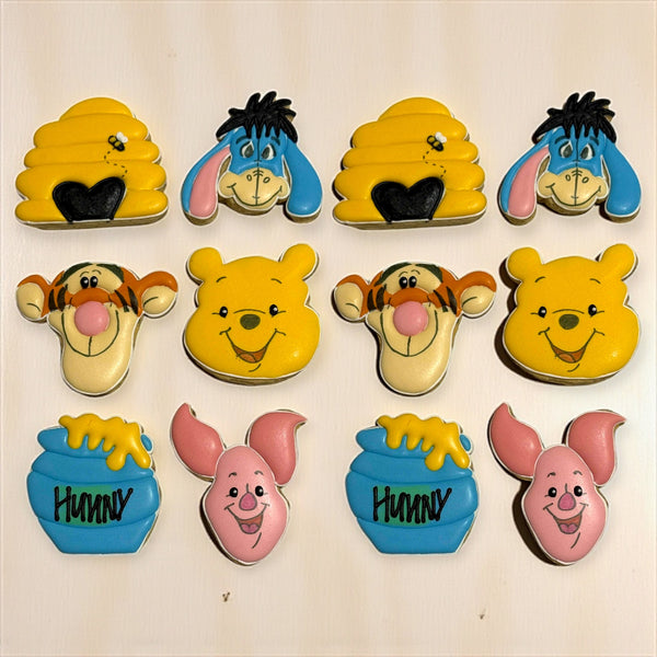 Winnie the Pooh and friends | Customized Sugar Cookies