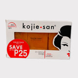 Kojie San | Kojic Acid Skin Lightening Soap | 65g x 3 bars
