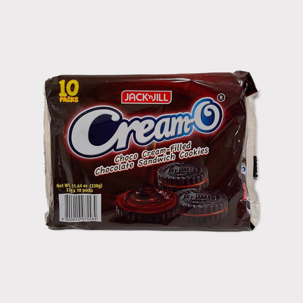 Cream-O | Choco Cream-Filled | 10 individual packs | 330g